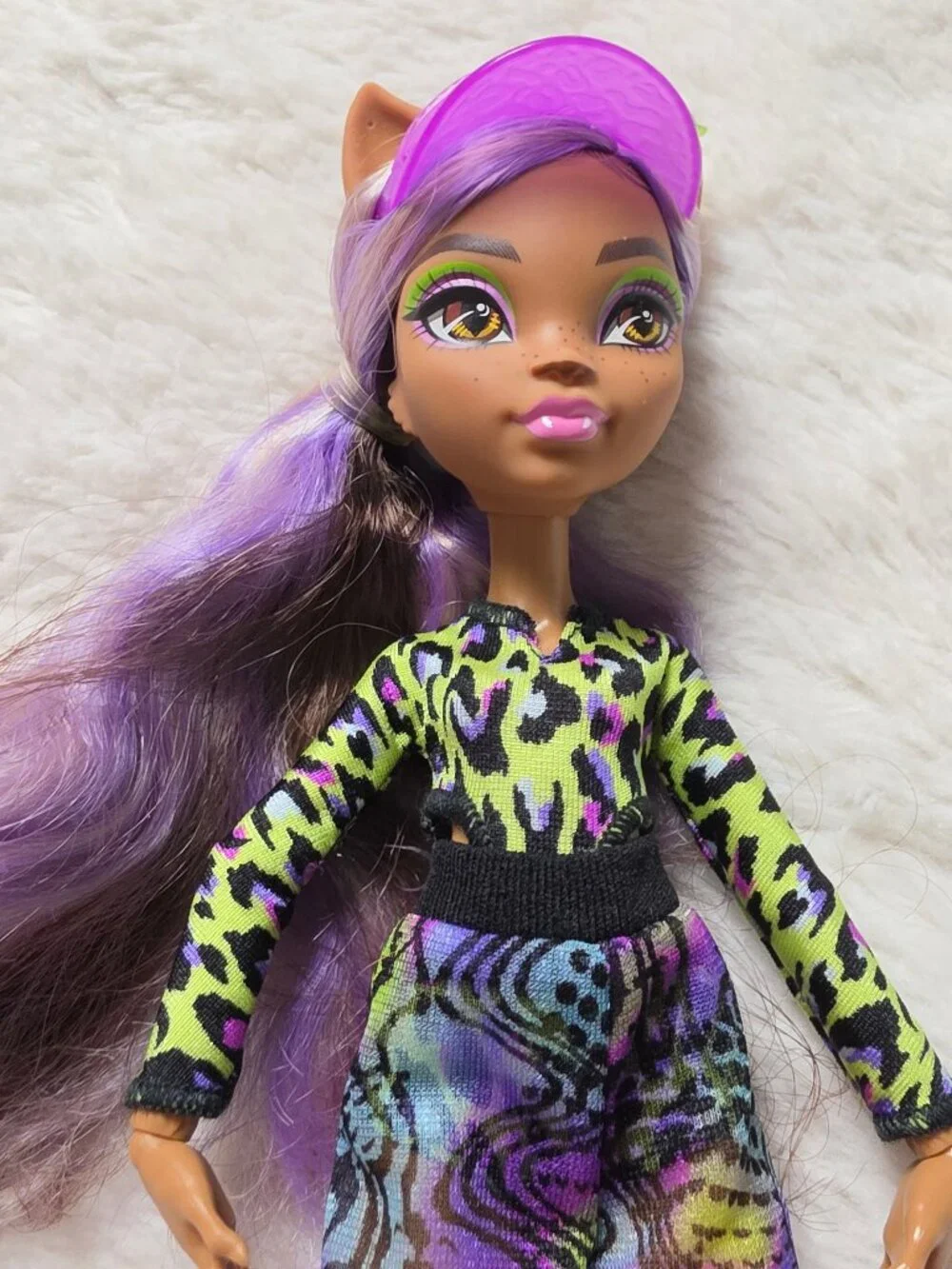 2024 Monster High Scare-adise Island Clawdeen Wolf Fashion Doll G3 Mattel